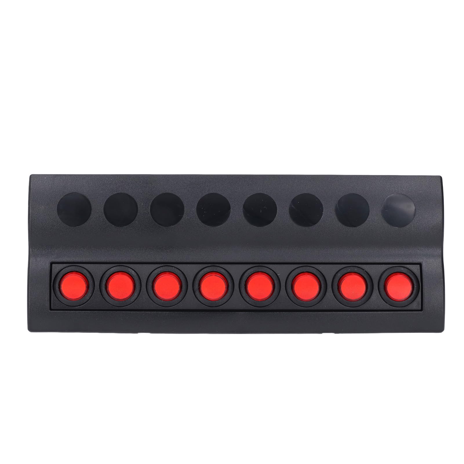 Pannello Interruttori a Bilanciere, DC12V 8 Gang Precablaggio Pannello Interruttori a Bilanciere per Barche Marine IP65 Pannello Interruttori ON/OFF per Barche Impermeabile
