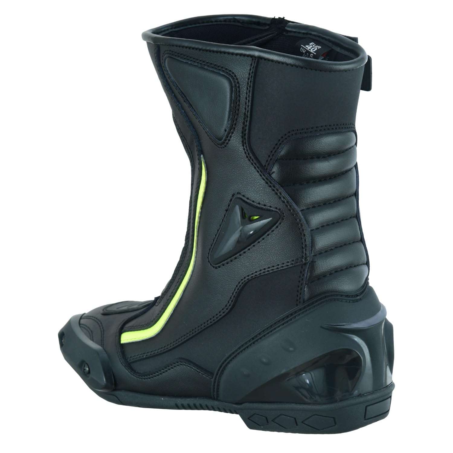 Herren Motorradstiefel – Robuste Biker Schuhe mit Knöchelschutz, Schalthebelverstärkung & Schnürsenkel mit Klett-Abdeckung