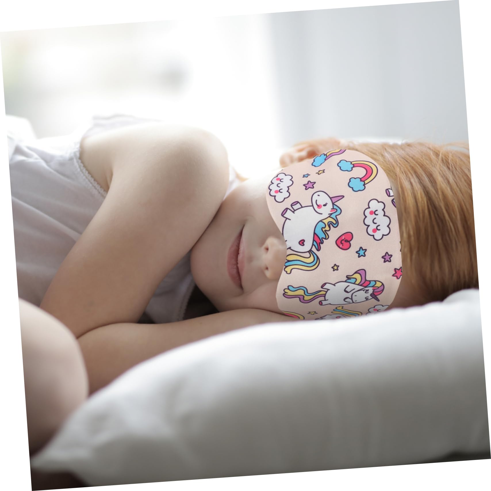 Ipetboom 20pièces Masque De Sommeil Doux Avec Motif Licorne Cache-yeux Confortable Pour Bureau Les Voyages Pour Sommeil Réparateur