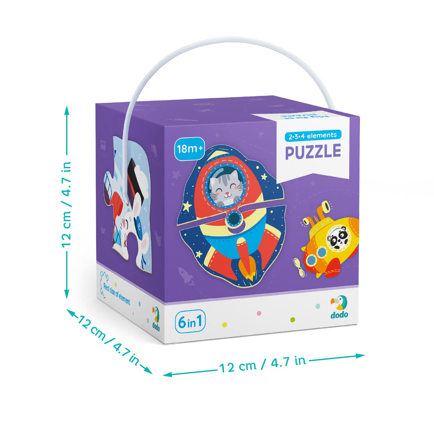Amazon.com: Jigsaw Puzzles for 2 Year olds Toddlers 2-3-4 Elements