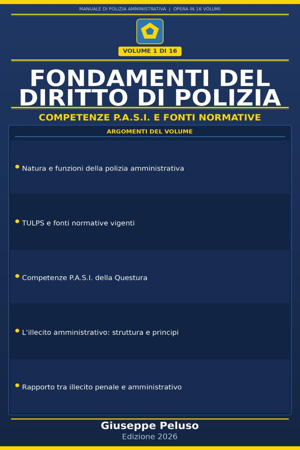 Manuale di Polizia Amministrativa