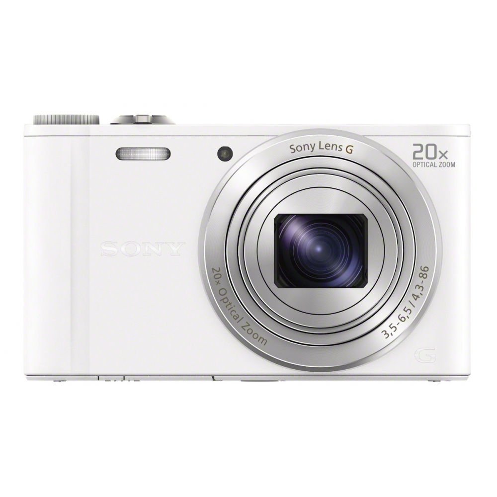 SONY Cyber-shot DSC-WX300 デジカメ　ホワイト Sony DSC-WX300 Fotocamera Digitale, Sensore CMOS Exmor R, 18
