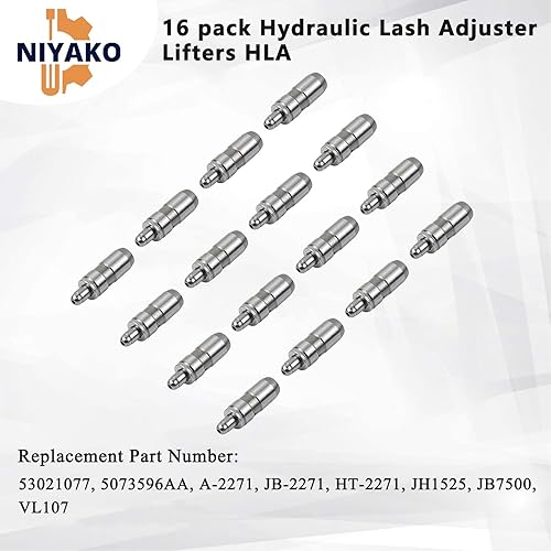 Miniatura 4 de Niyako Kit de elevación de pestañas de repuesto para 16 piezas para Grand Cherokee Durango Ram 1999-2007