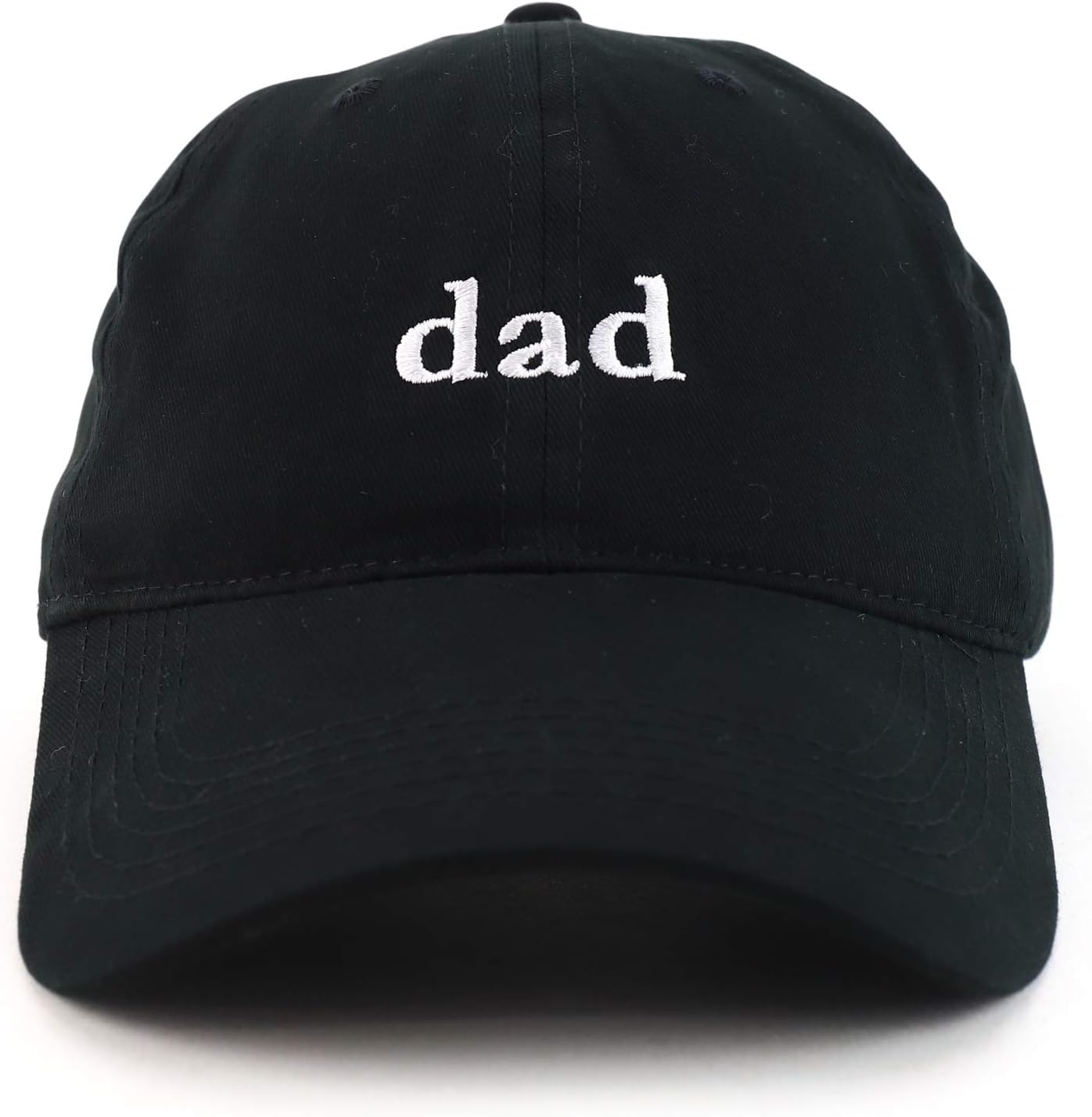 Trendy Apparel Shop Dad Embroidered Soft Low Profile Cotton Cap Dad Hat - Image 2