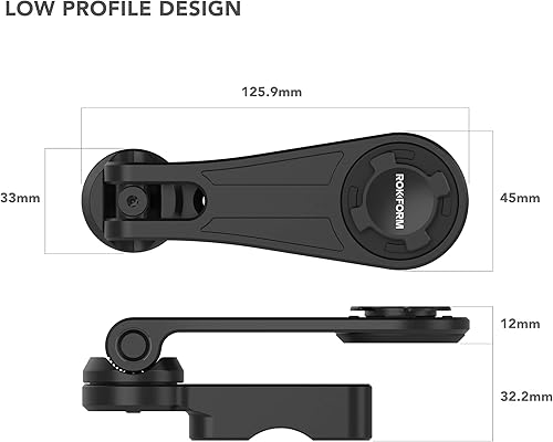 Miniatura 9 de Rokform - Funda de cristal para iPhone 13 Mini + soporte de teléfono para motocicleta