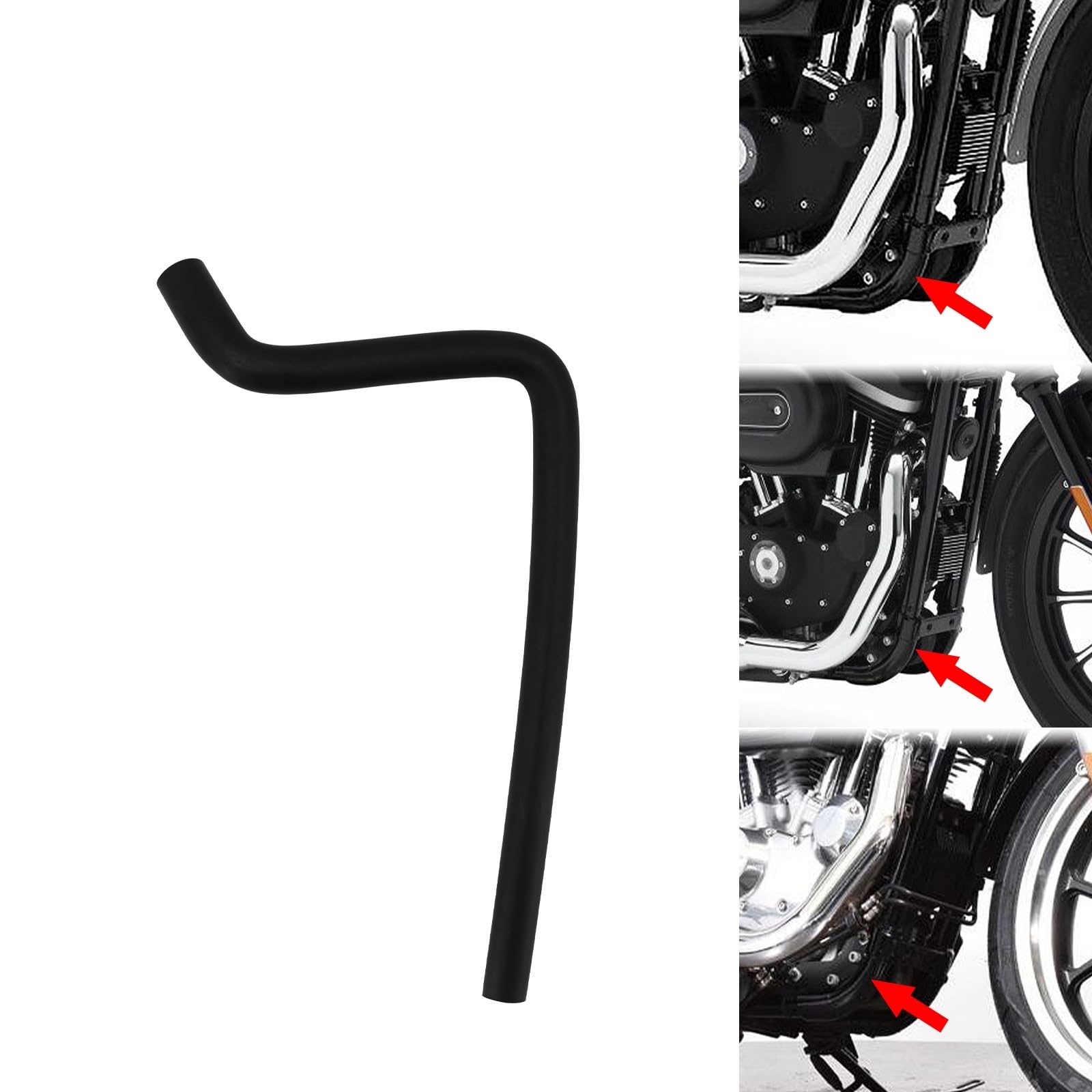 Manguera de drenaje aceite motocicleta for H//a//r//l//e//y S//p/o//r/t//s//t//e//r XL 883 Iron 1200 Super Low 48 72 XL1200L 2006-2022(Cooler Tube 06-13)