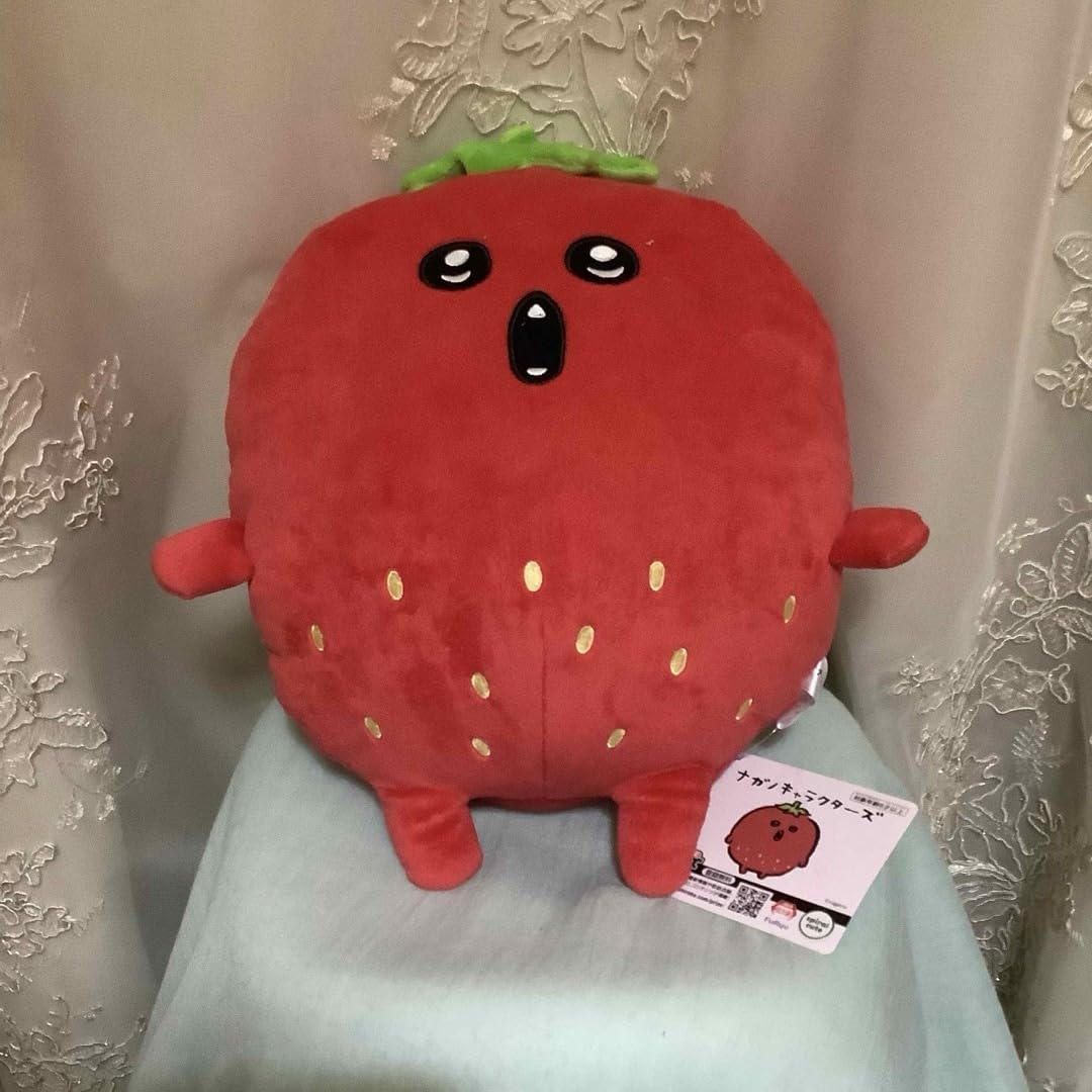もぐらコロッケ　いちごコロッケ　ぬいぐるみ ちいかわ』のナガノが描くいちごともぐらコロッケの“ぬいぐるみ