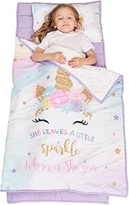 Colchoneta Para Siesta Con Almohada - Asa De Transporte Con Cierre De Correas, Diseño Enrollable
