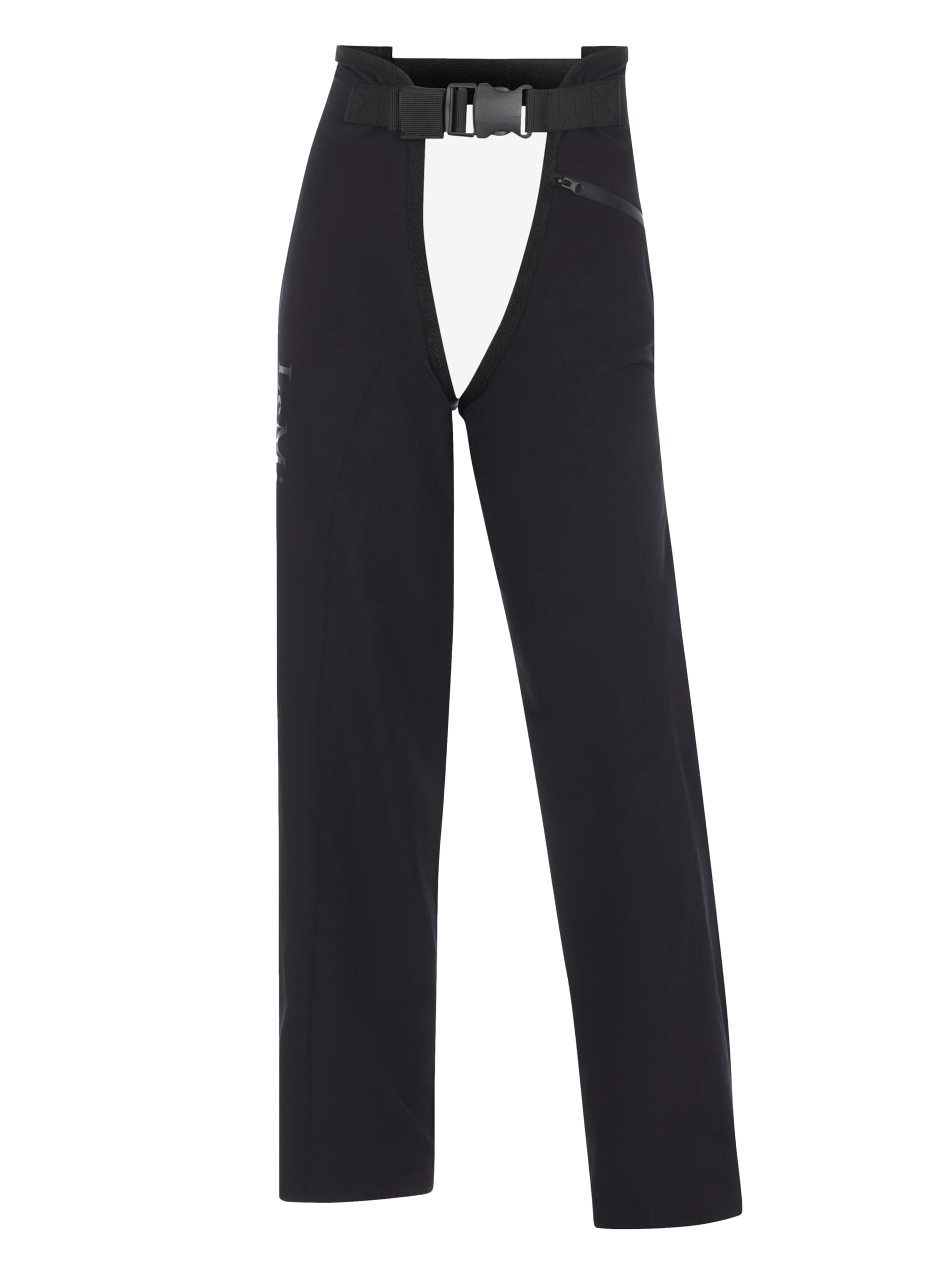 LeMieux Young Rider Stormwear Waterproof Chaps - Thermal Fleece Lining - Silicone Knee Grip - Black - 9-10years