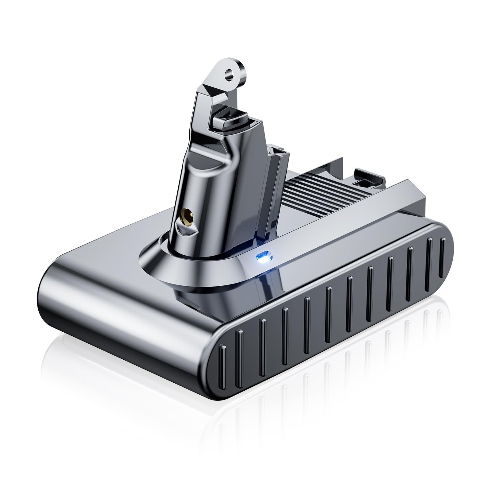 POWTREE Upgraded V6 21.6V Battery Replacement Compatible with Dyson V6 Animal/Absolute/Motorhead/Fluffy SV03 SV04 SV05 SV06 SV07 SV09 DC58 DC59 DC61 DC62 DC72 DC74 Vacuum Cleaner(Not Fit V7, V8)