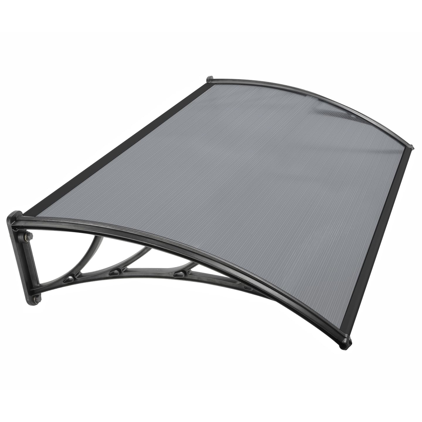 IDMarket - Auvent de Porte Marquise d'accueil 80 x 120 CM teinté