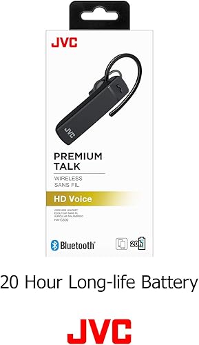 Miniatura 7 de JVC Auriculares Bluetooth, auriculares inalámbricos, Bluetooth 5.0, batería de larga duración (20 horas), trabajo desde casa, teletrabajo,