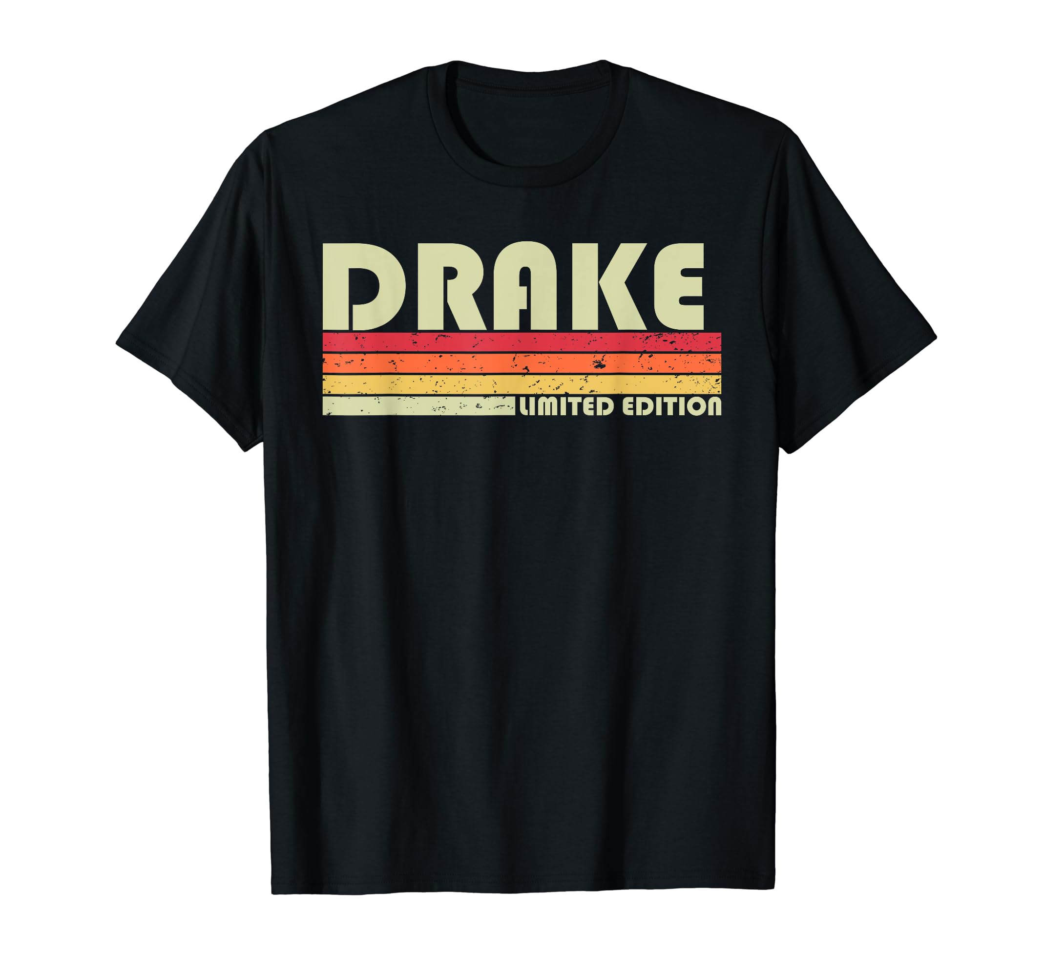 Customized Last Name Gifts Family Christmas TeamDRAKE Surname Funny Retro Vintage 80s 90s Birthday Reunion T-Shirt