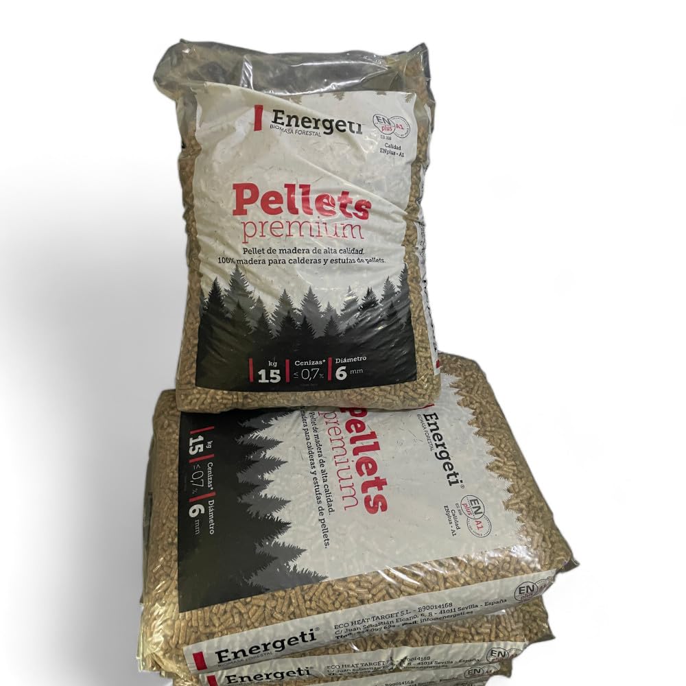 Pellet Premium Madera Energeti Saco 15 Kgs