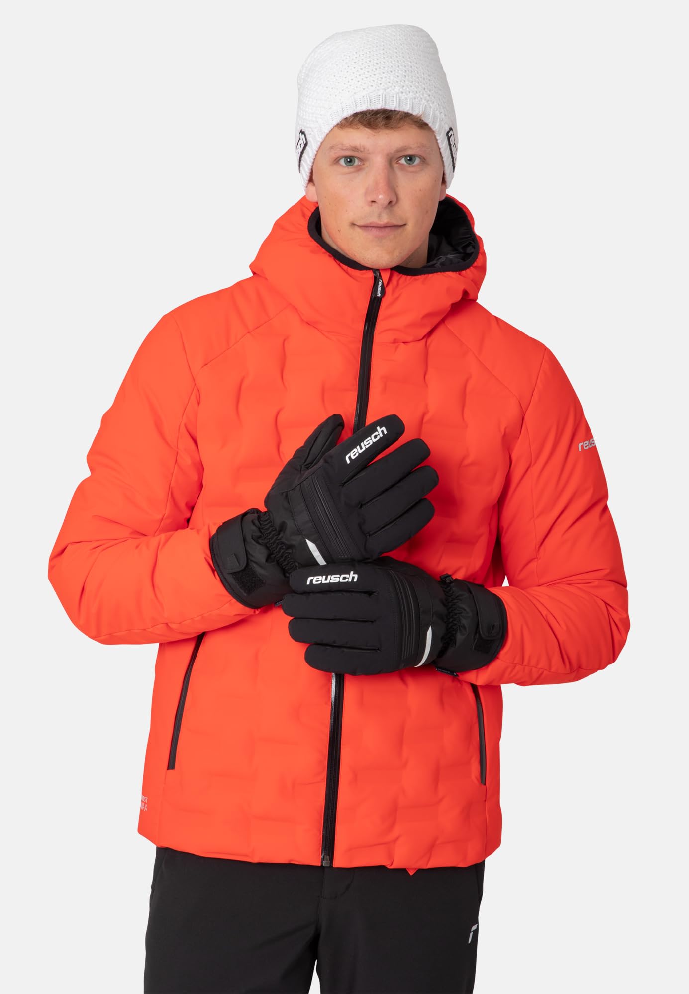 Reusch Brandon R-TEX® XT ciepłe, wodoodporne, wiatroszczelne i oddychające rękawiczki zimowe, uniseks, rękawice śniegowe, rękawice narciarskie, dla kobiet i mężczyzn