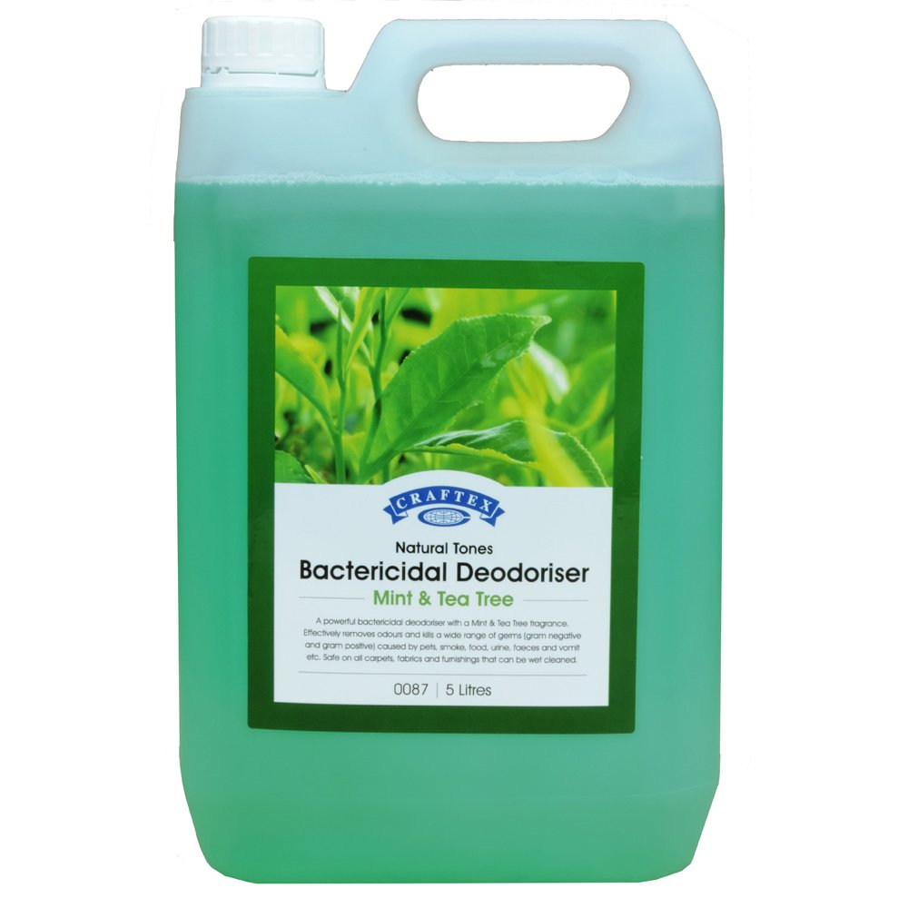 Craftex Mint & Tea Tree Bactericidal Deodoriser 5ltr