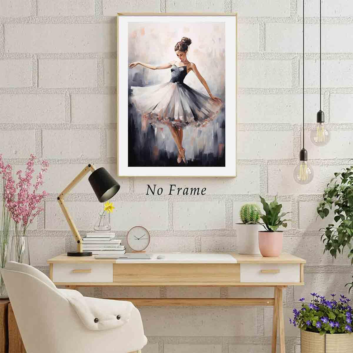 Amazon.co.jp : 女性ダンシングペインティング バレリーナダンサー