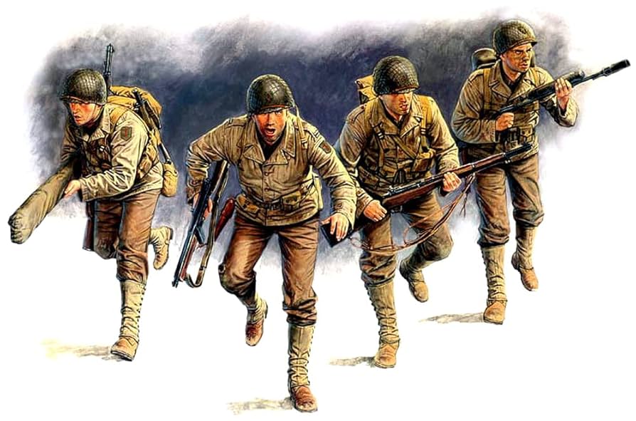 Amazon | マスターボックス(Master Box) 1/35 アメリカ 歩兵 D