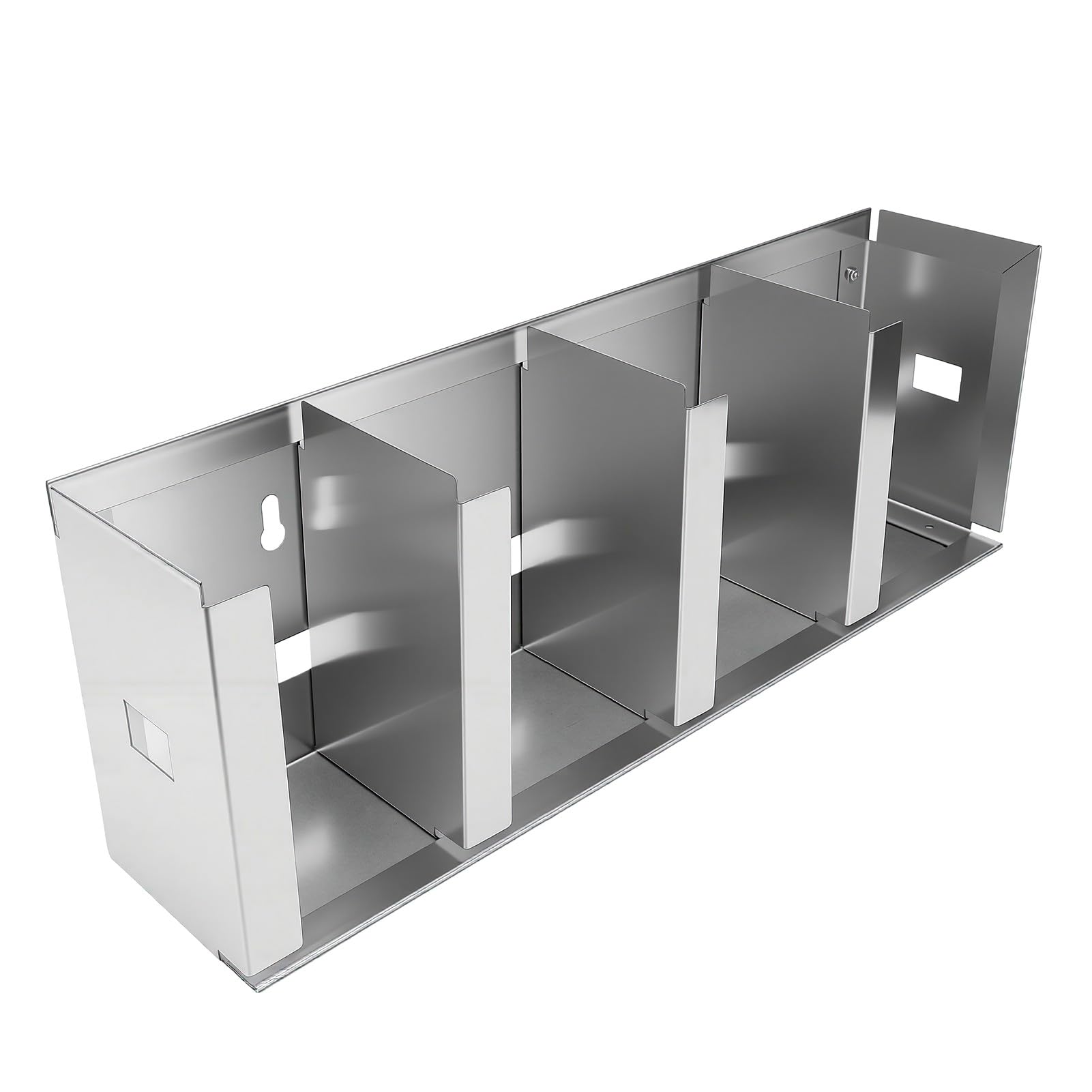Deckelhalter aus Edelstahl, Tassen Deckel Organizer mit (4 | Hergestellt aus 304-Edelstahl, Passend für Küche, Deckel, Leicht zu Reinigen