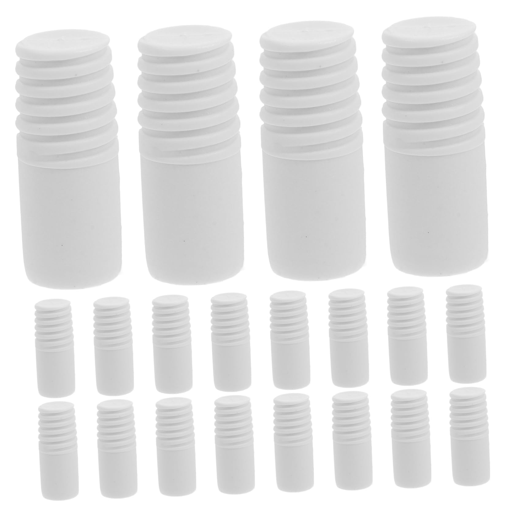 minkissy Telescopic Mop Rod Threaded Head Adapter Broom Handle Replacement Screw for Mop Garage Broom Handle