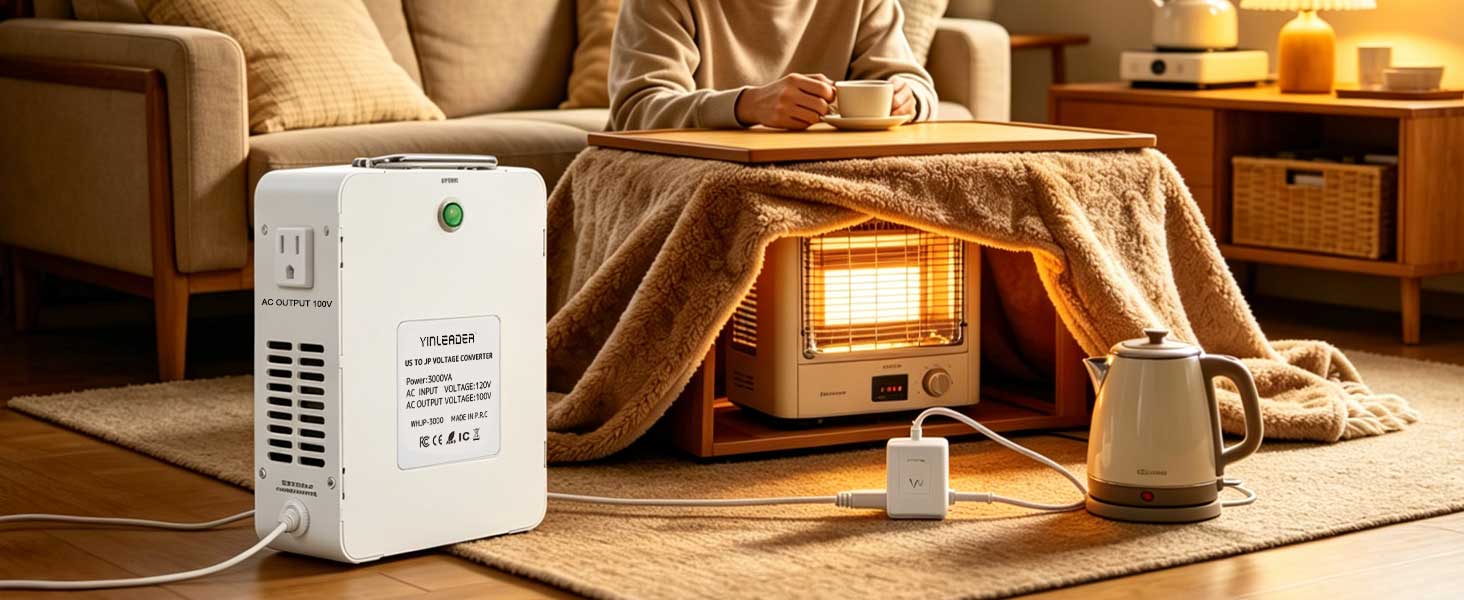 Amazon.com: Yinleader 1500W US 120V to 100V JP Japan Voltage