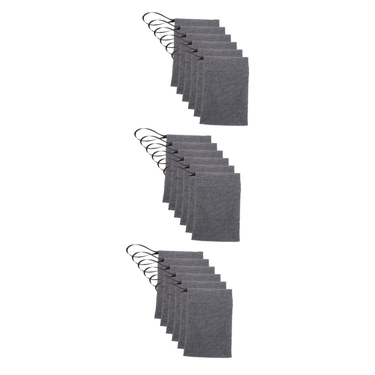 FOMIYES 18 Piezas Bolsa De Jabón Esponja Para Bañarse Esponjas Faciales Jabón De Burbujas Paloma Barra De Jabón Jabón Bolsa De Jabón De Bolsillo Accesorio De Baño De Nailon Mangas De