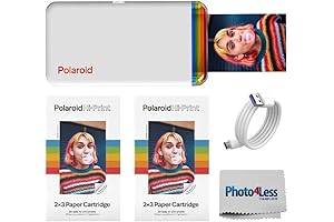 Polaroid Hi-Print 2x3 Pocket Photo Printer Bundle