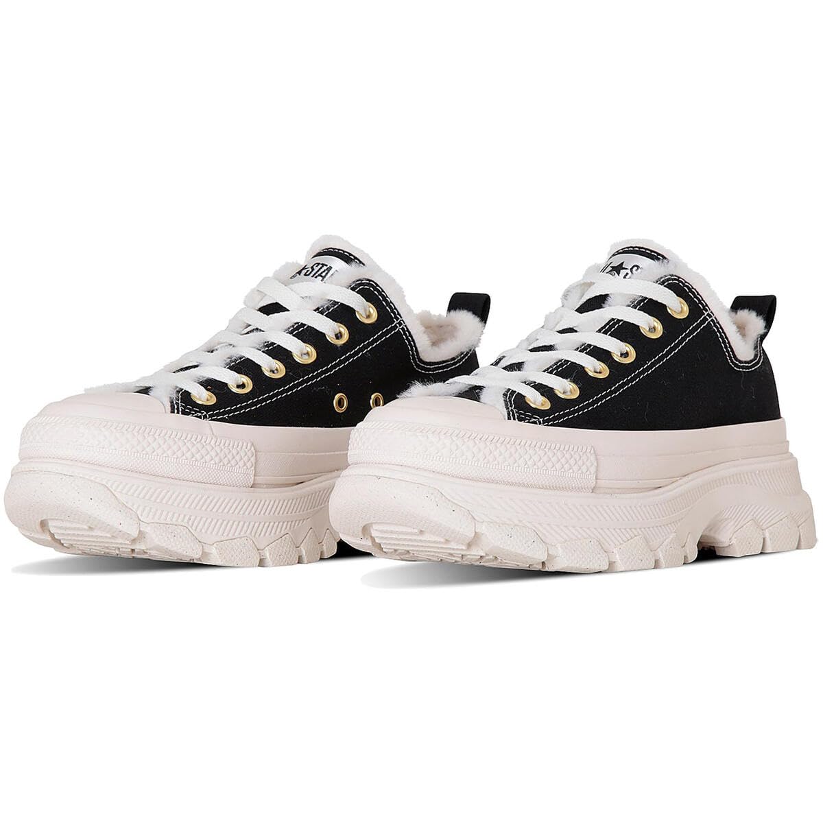 【56%OFF】【2,702円】 コンバース レディース スニーカー 厚底 オールスター トレックウェーブ ボア