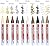 10 Pieces Tile Pen Wall Grout Color Pen Tile Repair Pen Refill Wall Gap Grout Renew Marker for Tiles Floor Kitchen Bathroom(Silver))