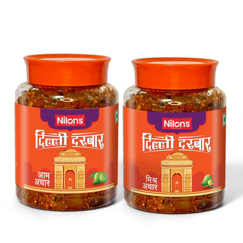 NILONS - 500 GM Delhi Darbar Mango + 500 GM Delhi Darbar Mix Pickle/Aachar Combo - pack of 2 (B0DDHH4Y5M) Amazon Price History, Amazon Price Tracker