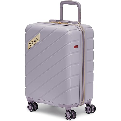 DKNY Spinner Hardside Carryon Luggage, Lavender, 21"