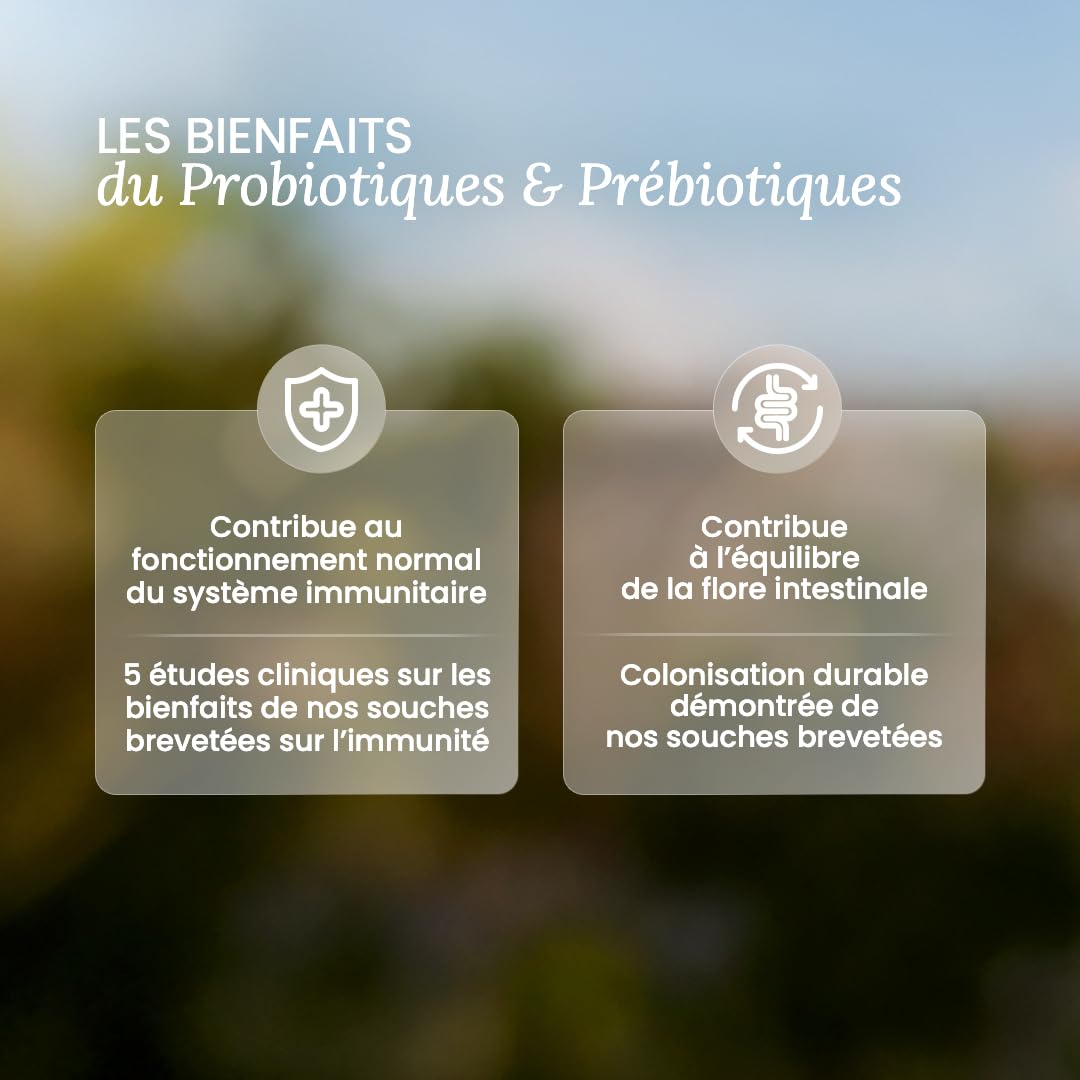 NUTRI & CO Probiotique Flore Intestinale - 60 Milliards UFC/jour - 9 Souches dont 2 Lactobacillus Brevetées - 60 Gélules Gastro-Résistantes aux Enzymes Digestives - Conditionné en France