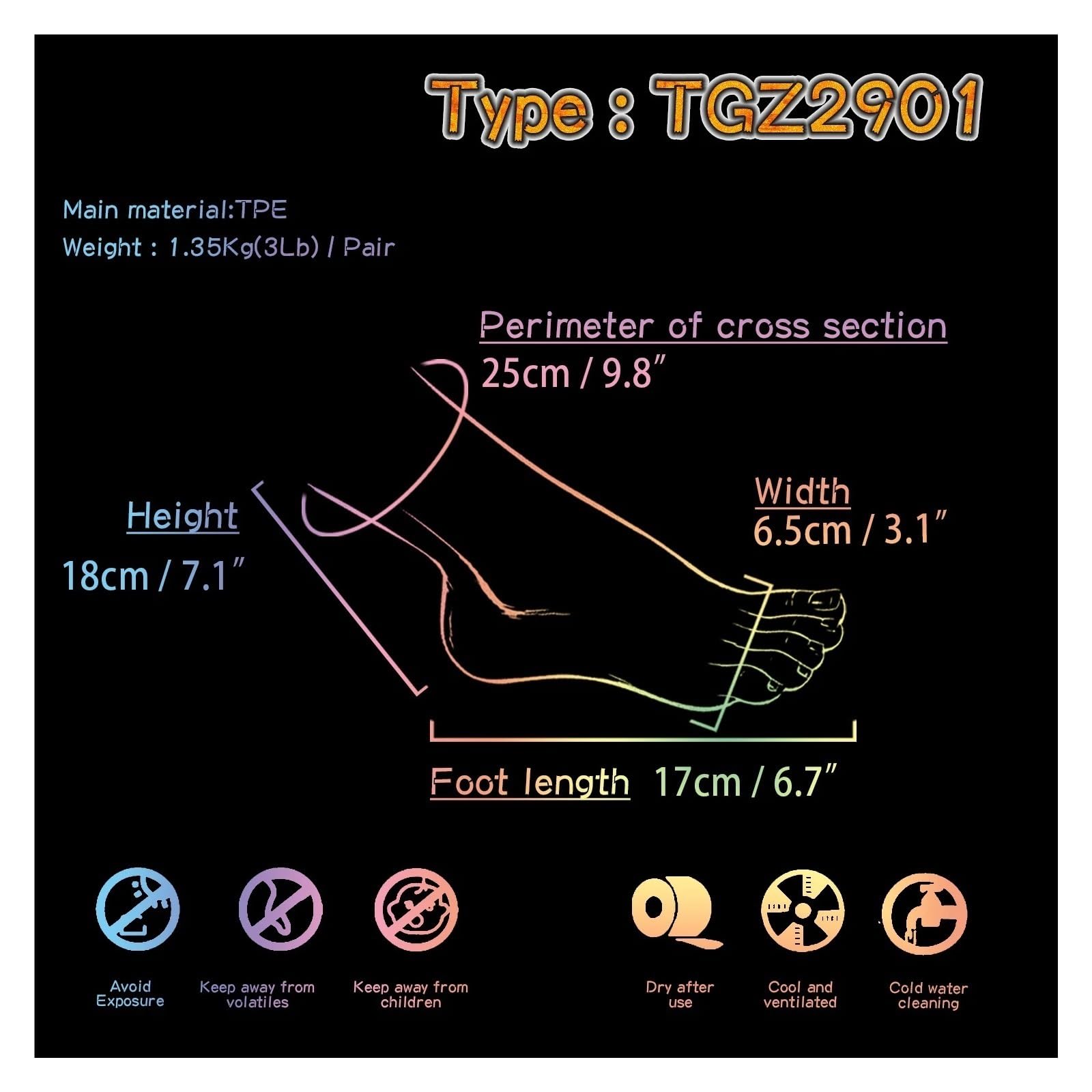 17CM Symulacja Silikonowy Model Stopy Kobiece Pończochy Do Pedicure Stóp Buty Rekwizyty Fotografia Nail Art Malowanie Tatuaż TGZ2901(Left foot)