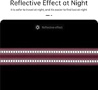 Vista 5 de EXCELLENT ELITE SPANKER Cuerda de tracción de nailon resistente y duradera para perros de 4 pies de largo 3/4 pulgadas de ancho con mango