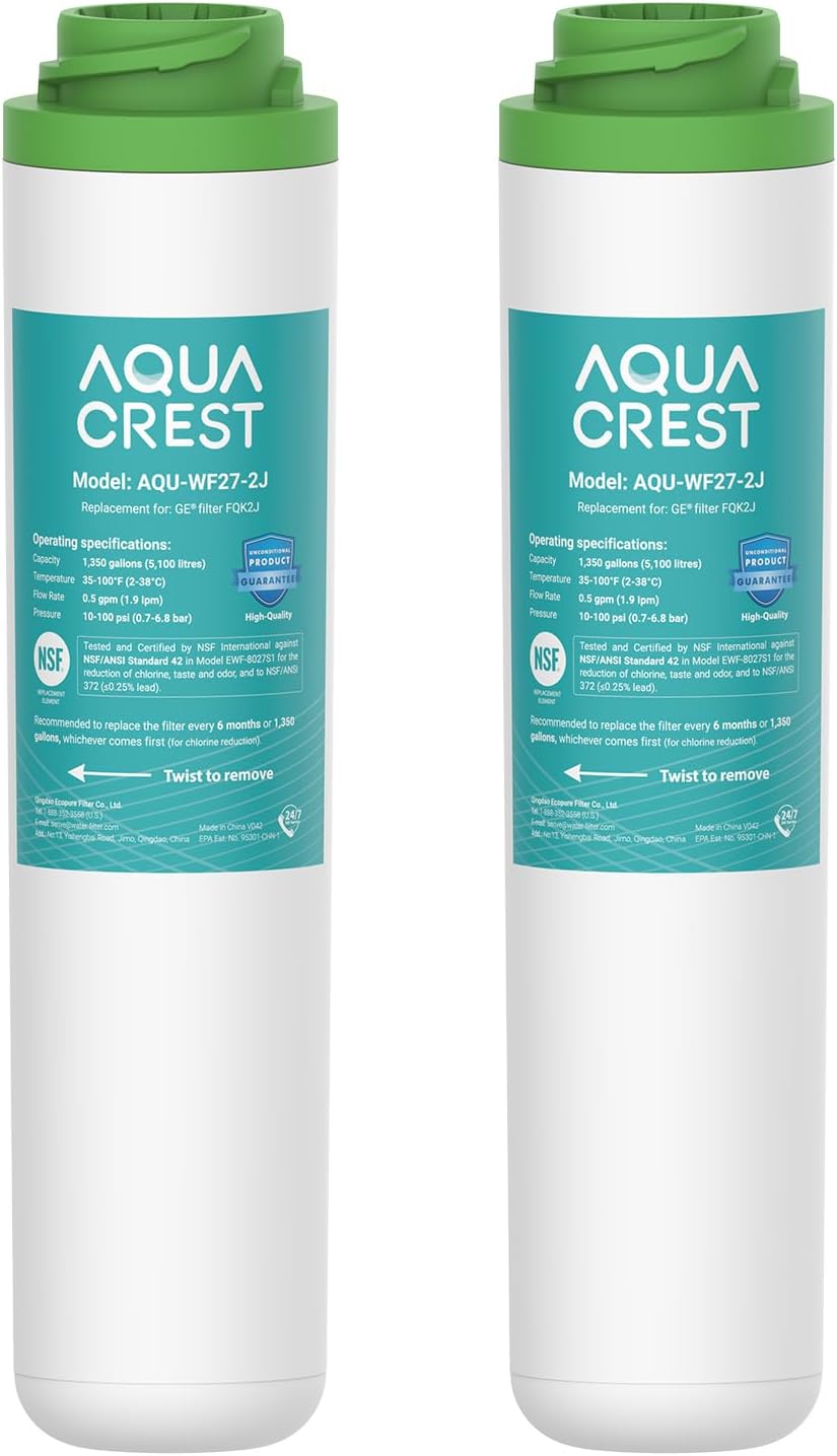 GE Single Stage Under Sink Replacement Filter Fits GE