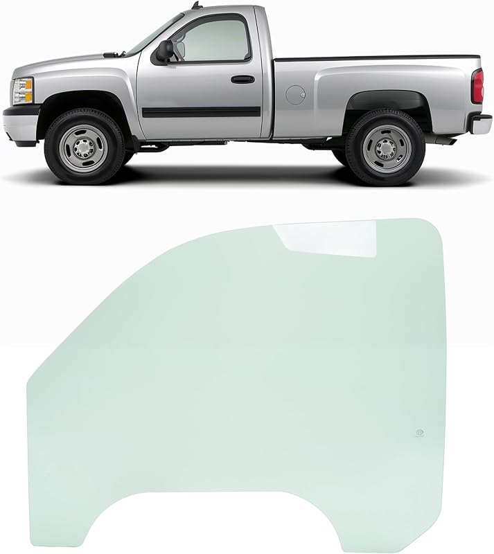 Vidro da Janela da Porta Dianteira Esquerda JMTAAT para GMC Sierra e Chevrolet Silverado – 1 unidade