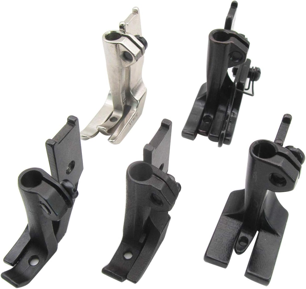 Brand - 5SET #KP-WF5 FEET Compatible with/Replacement for JUKI Brand CONSEW Brand Singer Brand Brother Brand Industrial Walking Foot Sewing