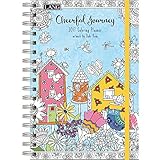 Lang Cheerful Journey 2017 Coloring Engagement Planner by Debi Hron, 6.25 x 9