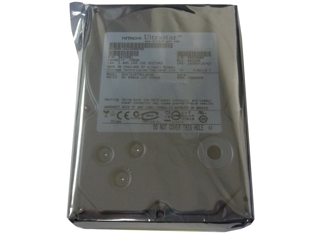 日立ウルトラスターa7 K1000 750 GB SATA / 300 7200rpm 32 MBハードドライブ Amazon.co.jp: 750ギガバイト SATA CHICHI ウルトラスター A7 K1000