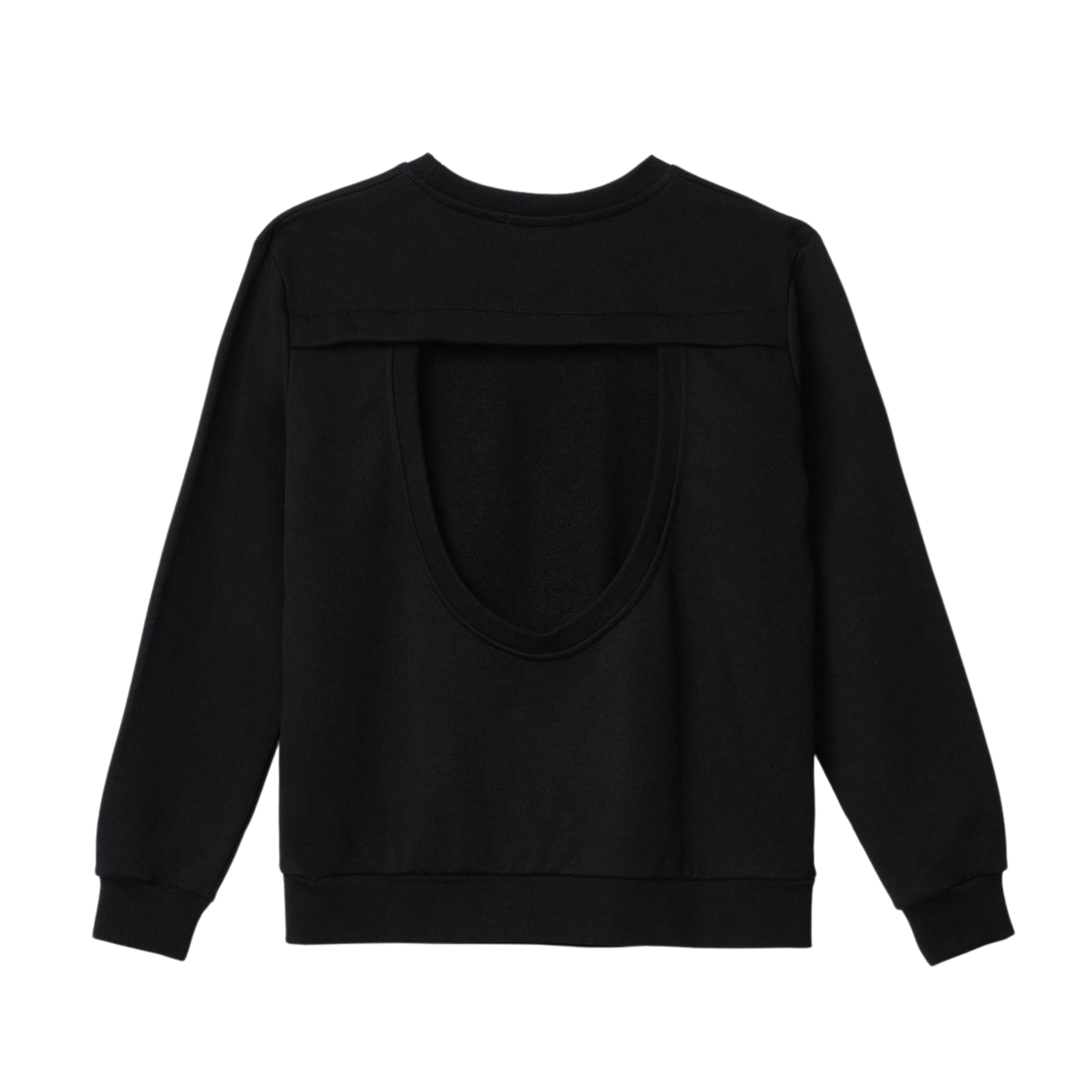 Gaelle Maglioncino Gaabw04585 Felpa Donna Cotone Nero
