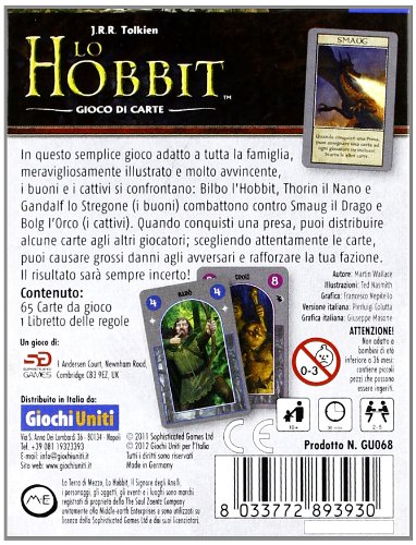 Giochi Uniti - lo Hobbit Gioco di Carte