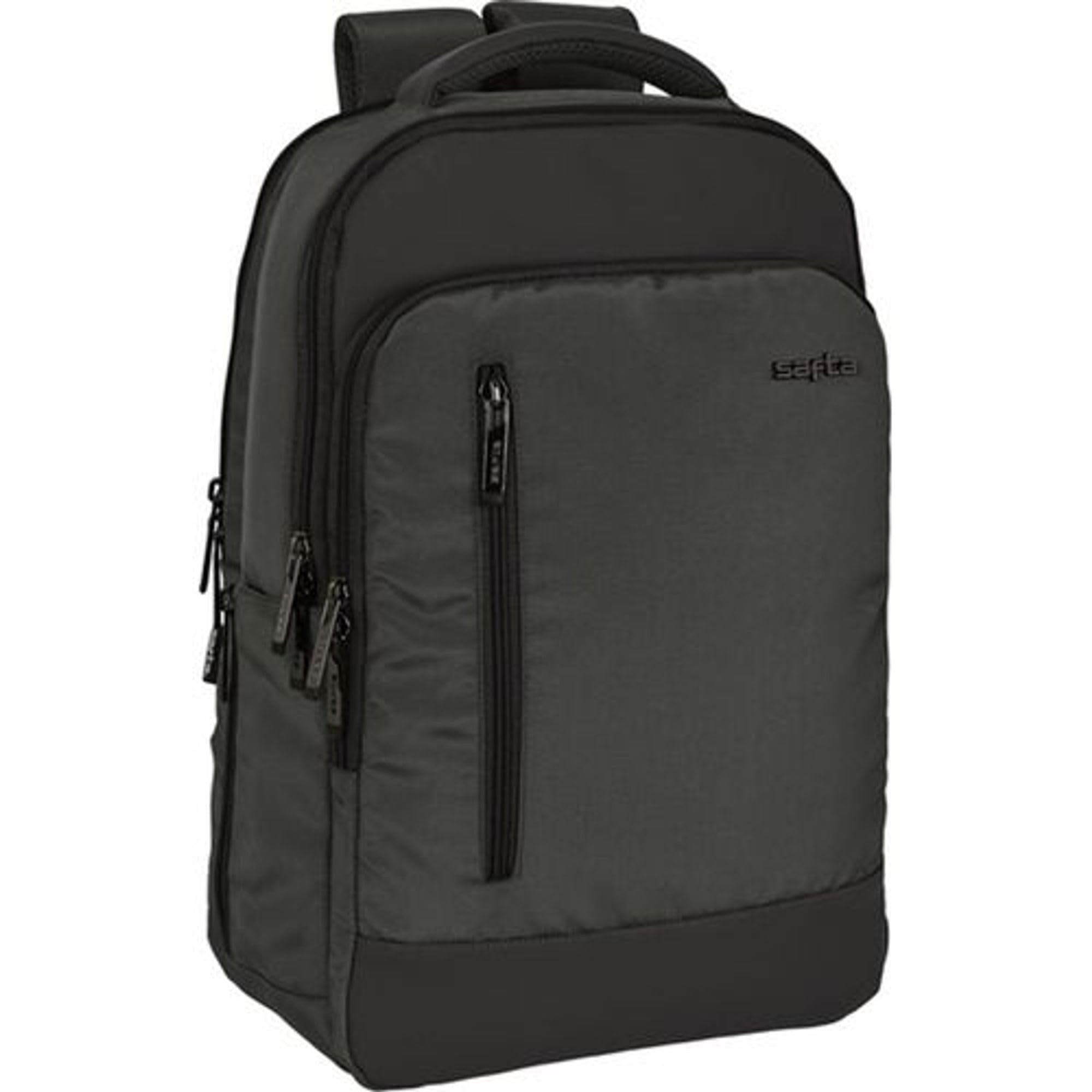 Safta Unisex para 15,6'' Y Tablet Compartimentos Acolchados-Mochila Portatil Puerto USB Oficina Y Viajes Rucksack, Dualtech Grau