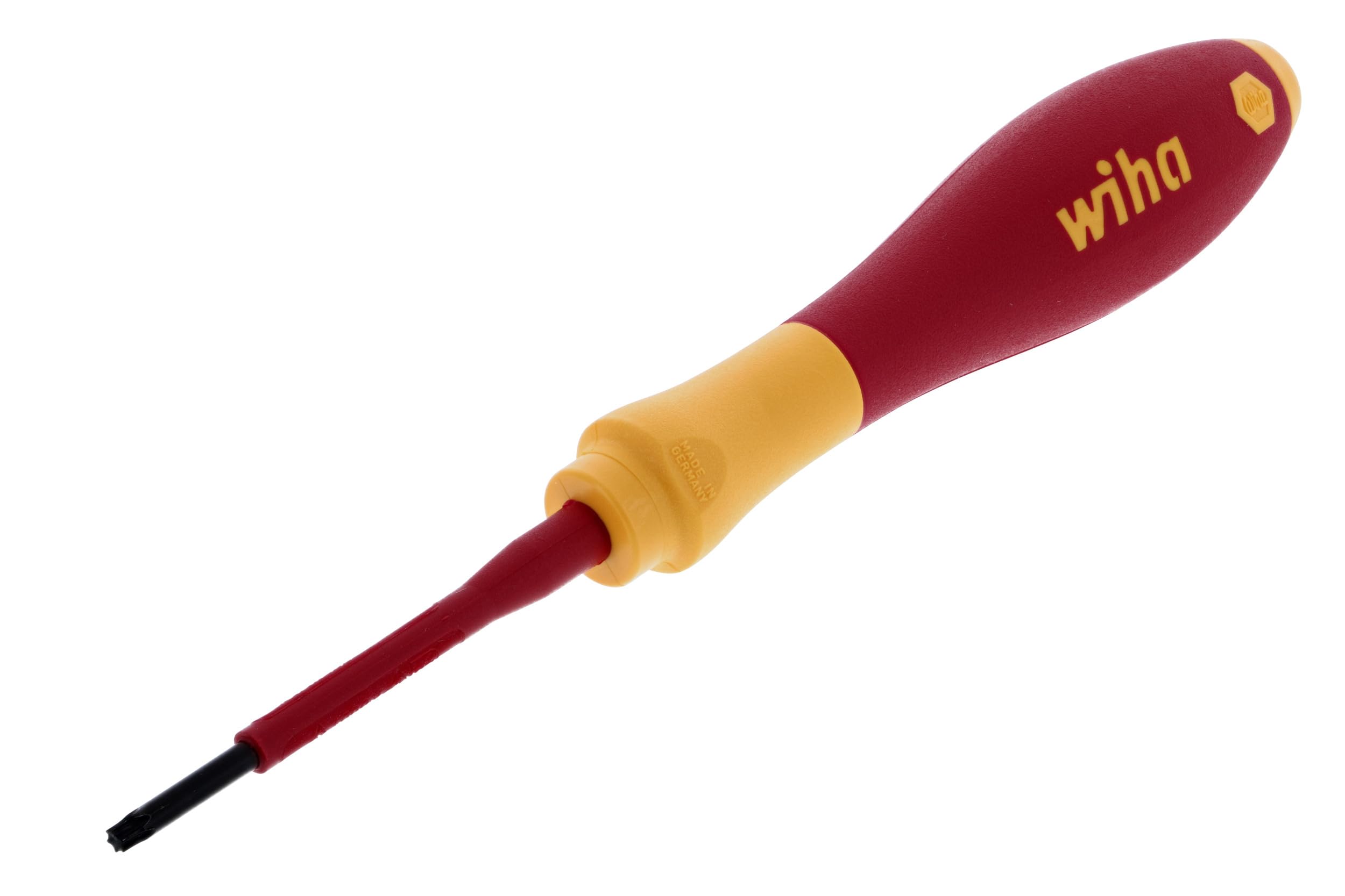 Wiha 32531 cacciavite Torx con manico Softfinish, 1000 volt, T10 x 60 mm
