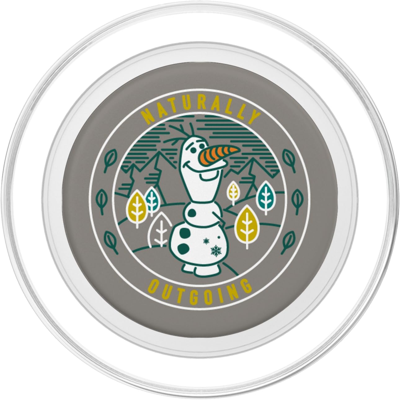 Disney Frozen 2 Olaf Naturally Outgoing PopSockets MagSafe PopGrip for iPhone