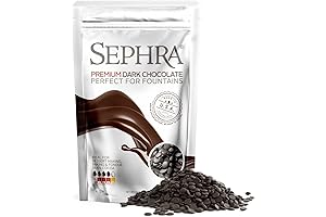 Sephra Dark Couverture Chocolate Delight: Culinary Masterpiece for Fountains