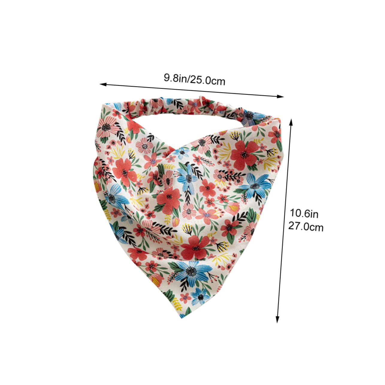 Didiseaon 18 Piezas Turbante De Flores Pañuelo Bohemio Lazos Para El Cabello Bohemios Turbantes Para El Cabello Para Mujeres Diademas De Mujer Banda Elástica Perder Tela Hebras De