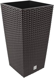 Prosperplast Rato Square flowerpot 17 cm umber