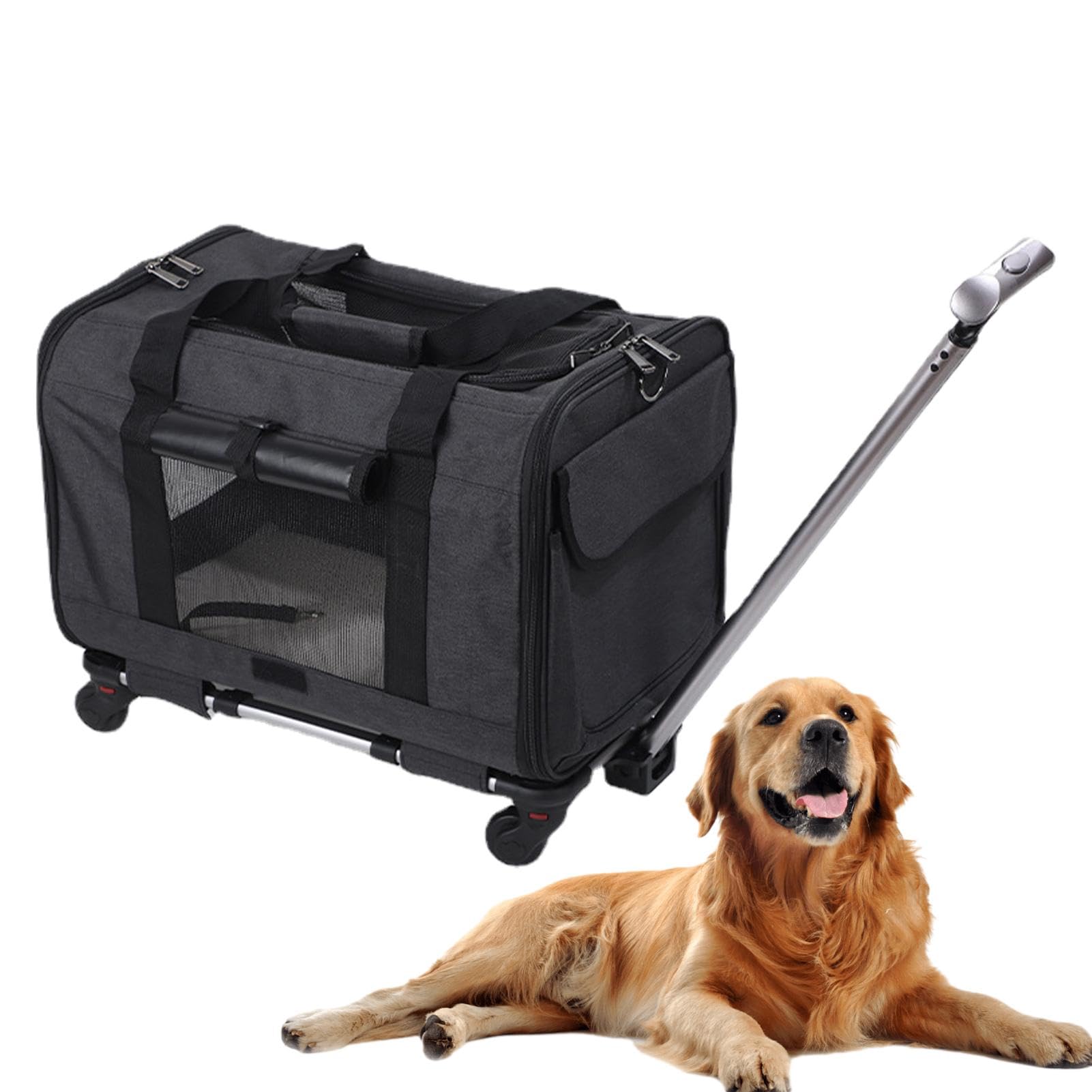 de Viaje para Perros – Transportín Suave para Gatos, de Viaje para | transportines para Mascotas | Transportín Multiusos para Perros pequeños con Cremalleras de Seguridad, Transporte