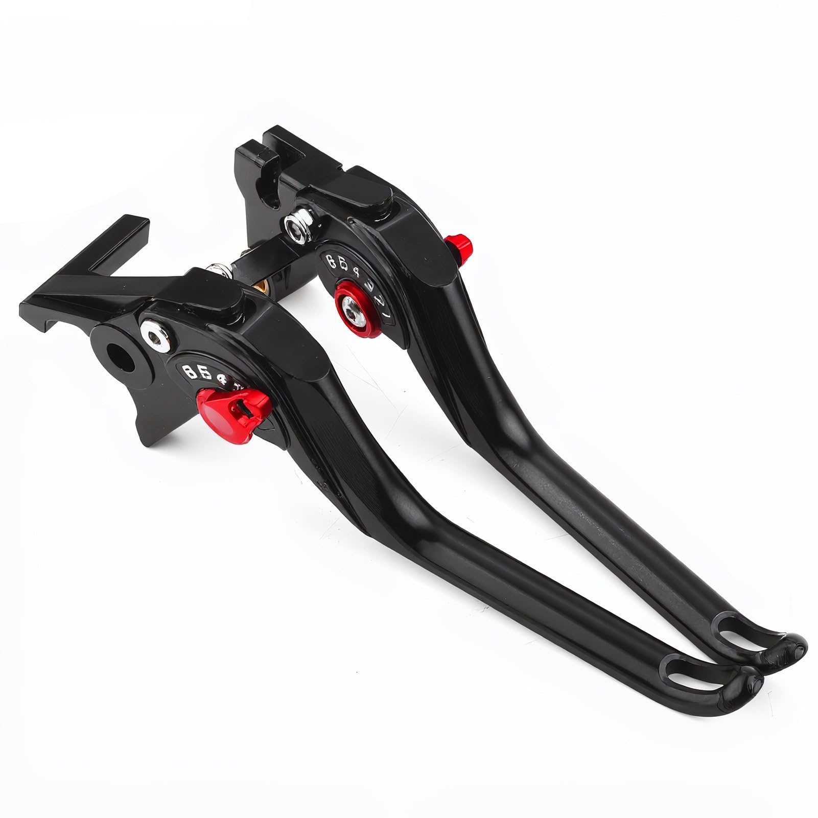 Tingyus Red Motorbike Brake Lever For Mt07 2025 2026 For Tenere 700 For Xsr 900 Motocycle Cnc Adjustable Modified Brake Clutch Lever(Red)