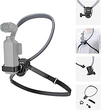 SMALLRIG Magnetic Neck Mount with Chest Strap for Action Camera Hands-Free POV Vlogging for DJI Osmo Pocket 3/OSMO 360/Action 4/5, for GoPro Hero 12/11/10/9, for Insta 360 X5/X4/X3/Ace Pro 2-5567